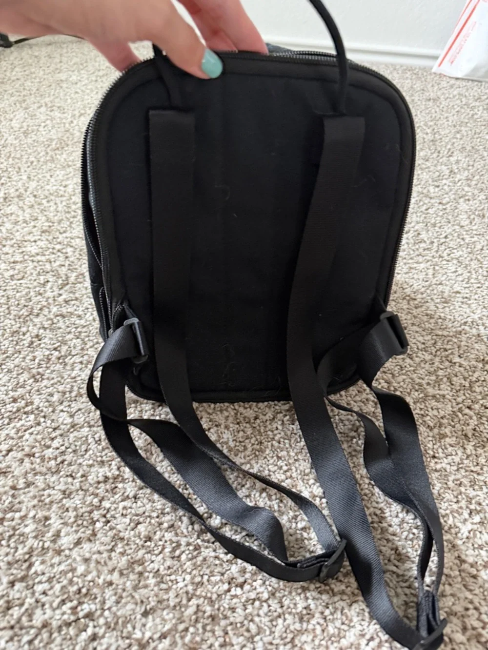 Nike Black Mini Backpack Mini Bag - Picture 5 of 6